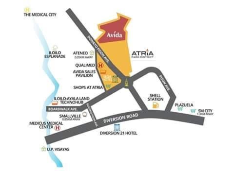 Aparthotel Avida Atria T2-F ,5Mins To Festive Walk And 4 Mins To Iloilo Convention Center Zewnętrze zdjęcie